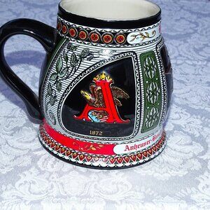 Budweiser 1872 Edition Historical A & Eagle Series First in a Series Beer Stein